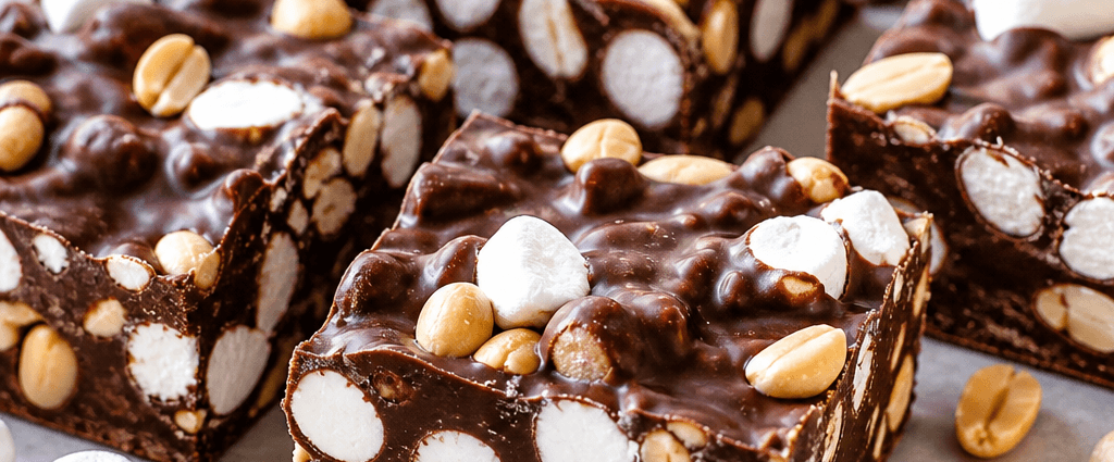 Homemade Rocky Road Candy