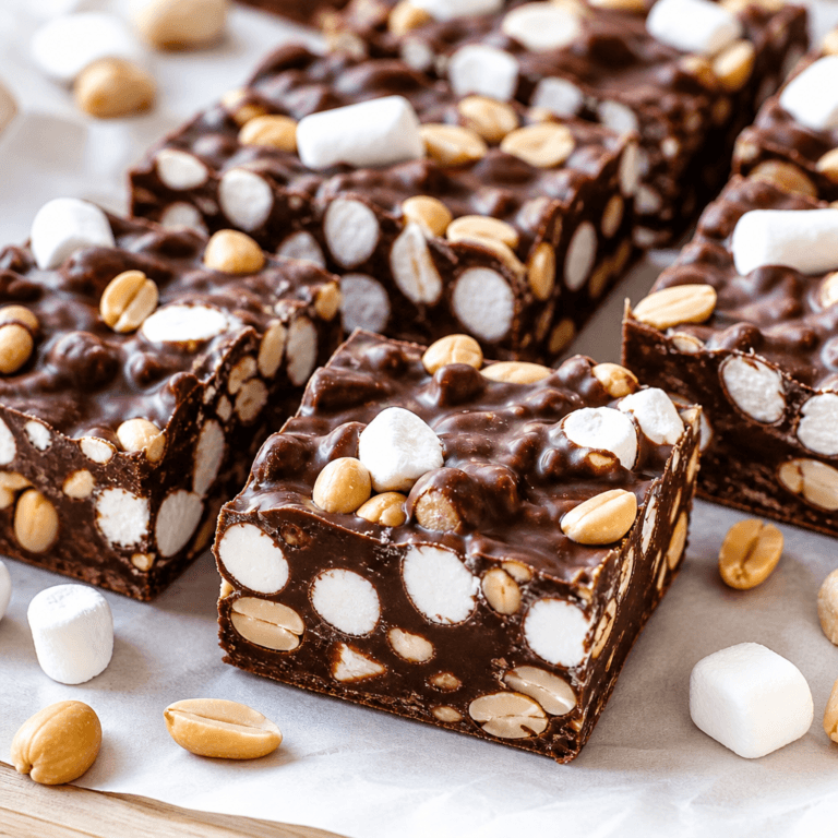 Homemade Rocky Road Candy