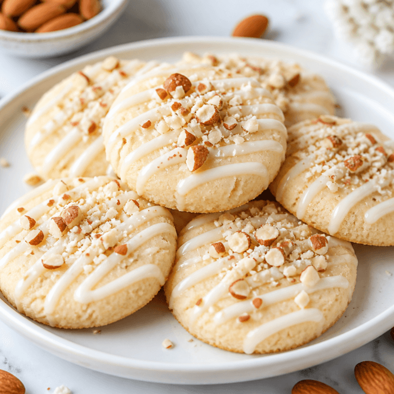 Almond Shortbread Cookies