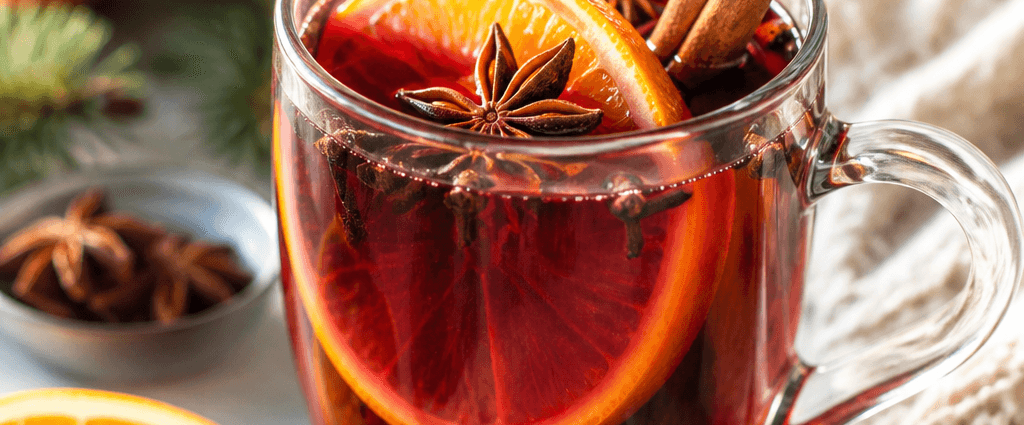 Mulled Wine with Citrus and Cloves