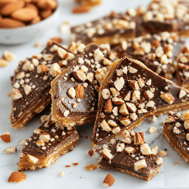 Homemade Almond Roca