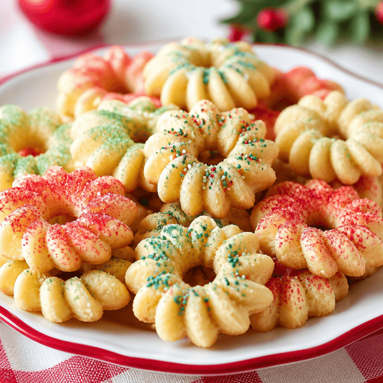Classic Spritz Cookies