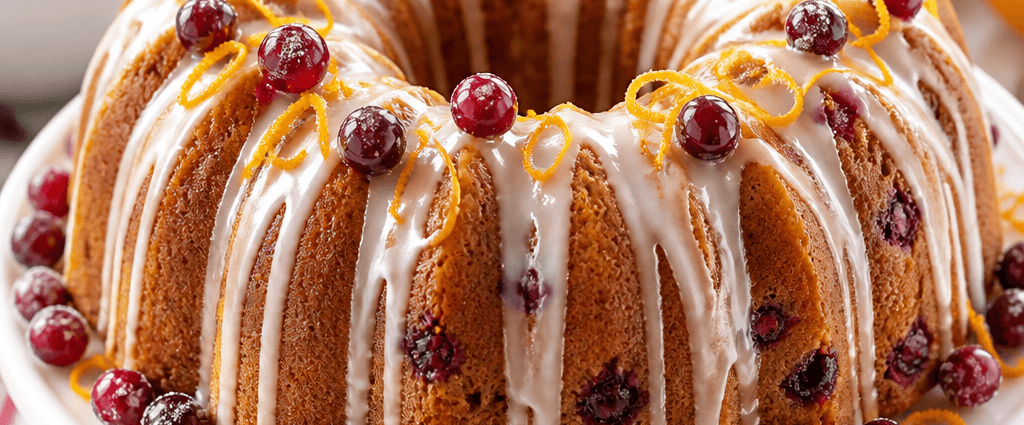 Cranberry Orange Bundt Cake