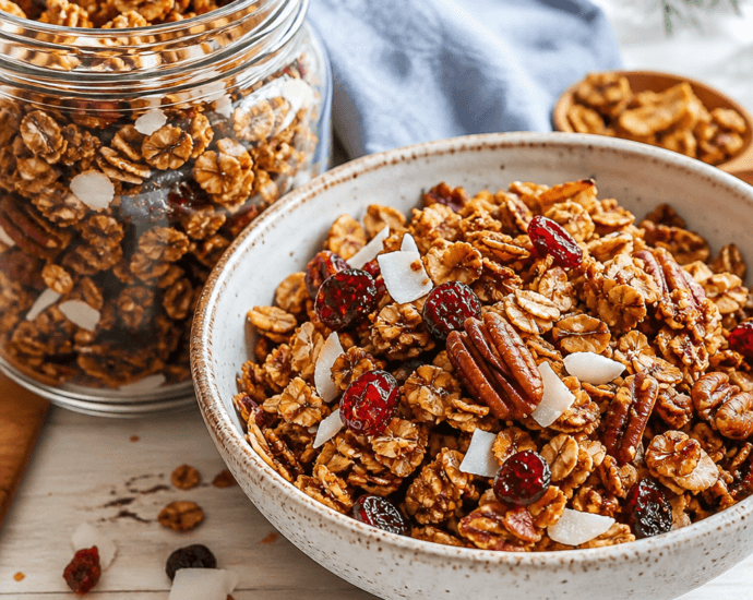 Gingerbread Granola