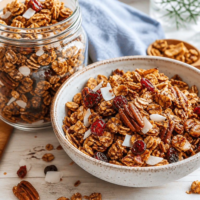 Gingerbread Granola