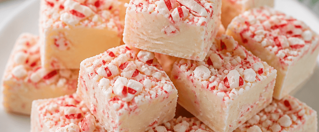 Candy Cane Fudge Holiday Treat Recipe