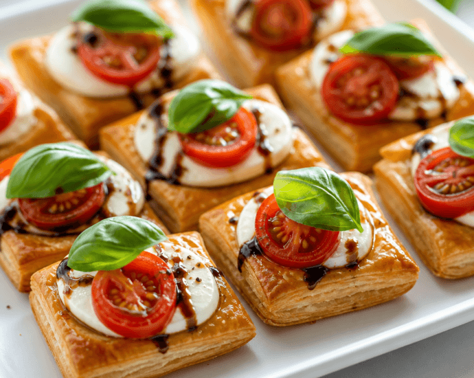 Mini Caprese Tarts Perfect for Any Occasion
