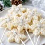 Delightful Snowflake White Chocolate Lollipops Recipe