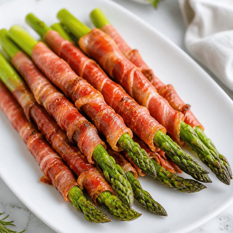 Prosciutto Wrapped Asparagus (Easy Baked Appetizer)