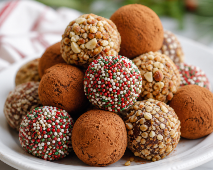 Decadent Holiday Rum Balls Recipe