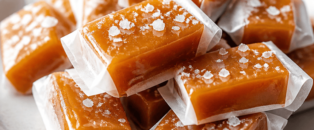 Homemade Salted Caramel Chews Recipe
