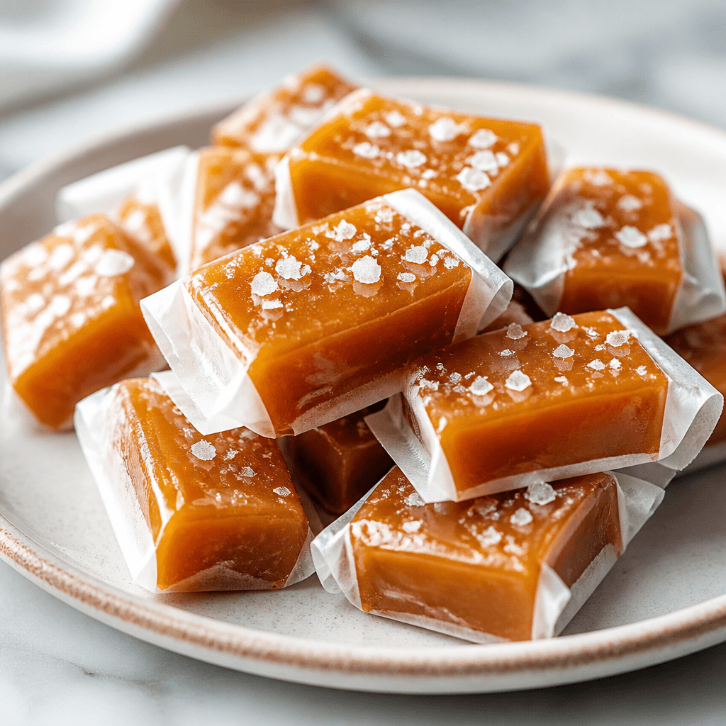 Salted Caramel Chews (Easy Homemade Recipe)