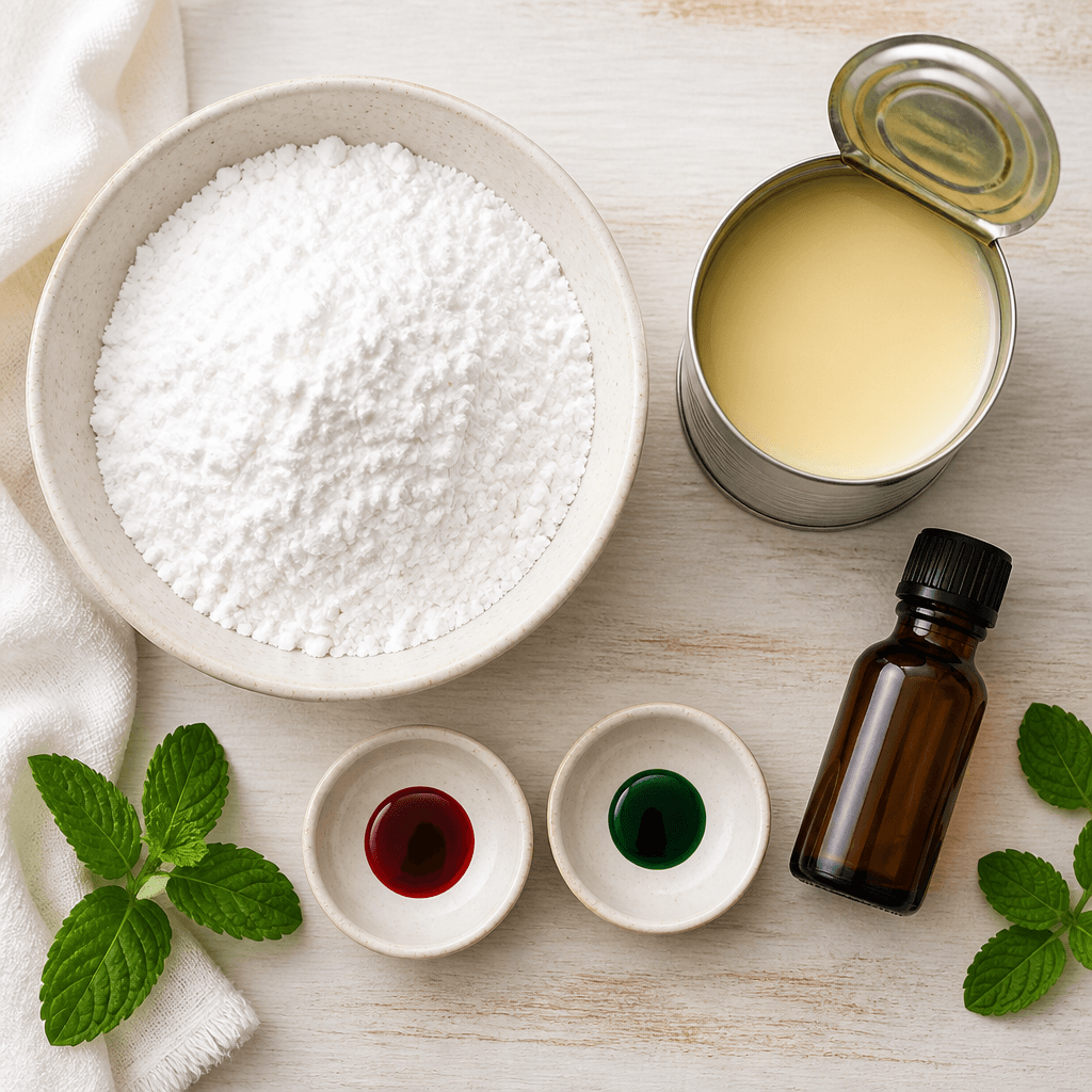 Peppermint Creams (Easy No-Bake Recipe) ingredients
