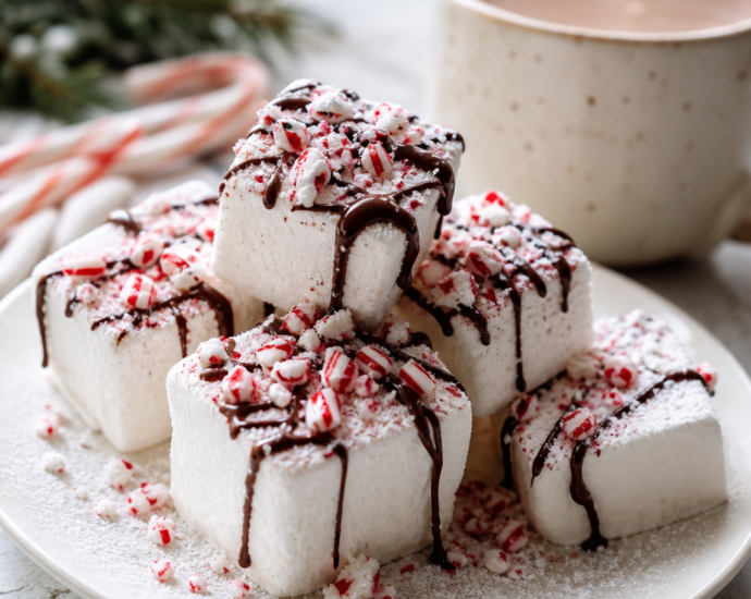 Homemade Marshmallows with Creative Festive Toppings