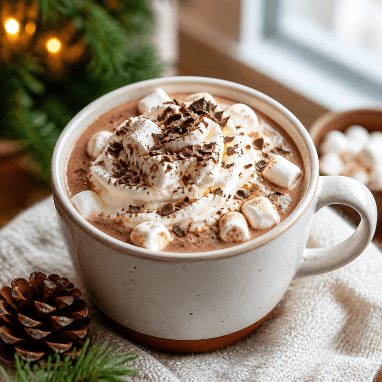Slow Cooker Hot Chocolate (Rich, Creamy Crockpot Recipe)