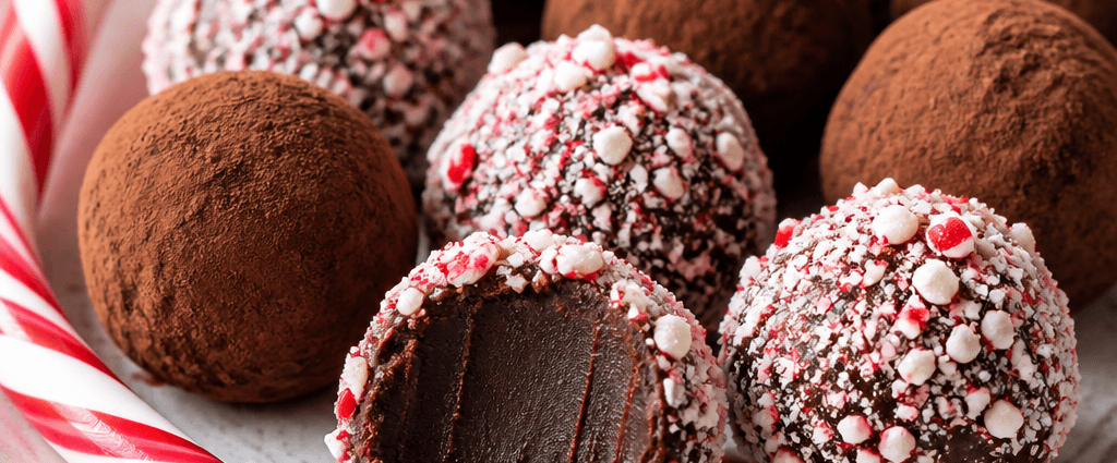 Decadent Chocolate Peppermint Truffles