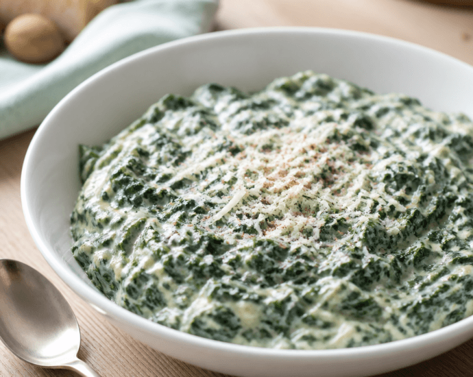 Easy Instant Pot Creamed Spinach