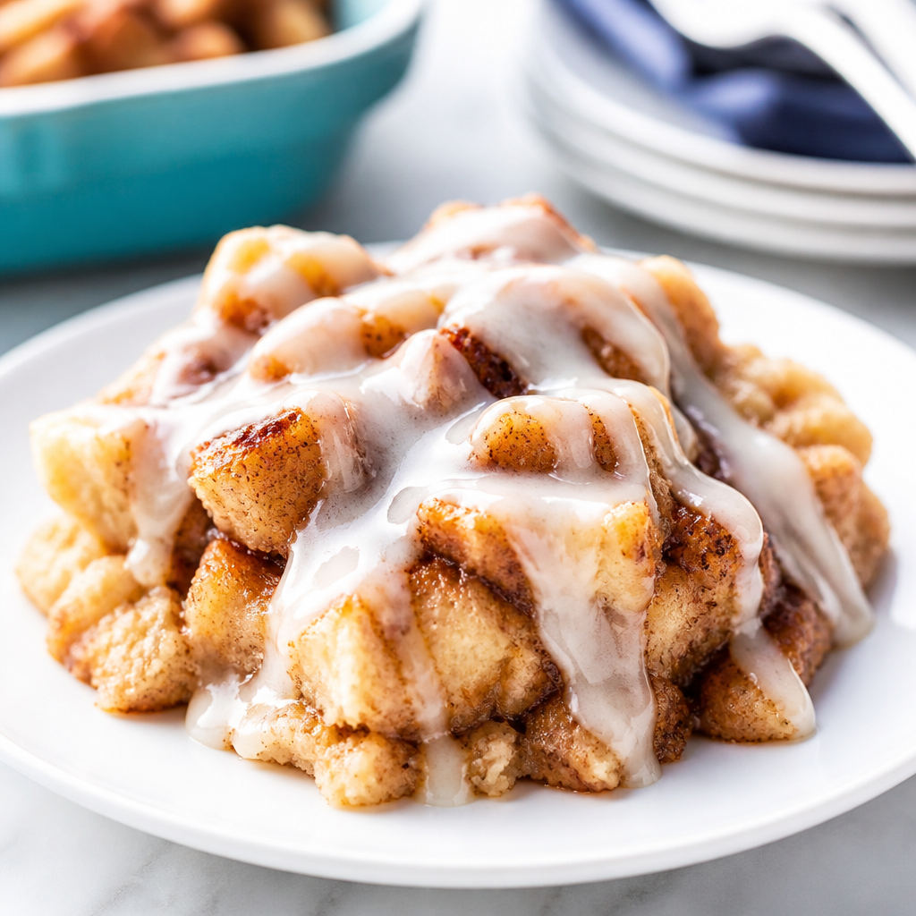 Instant Pot Cinnamon Roll Casserole (Easy Recipe)