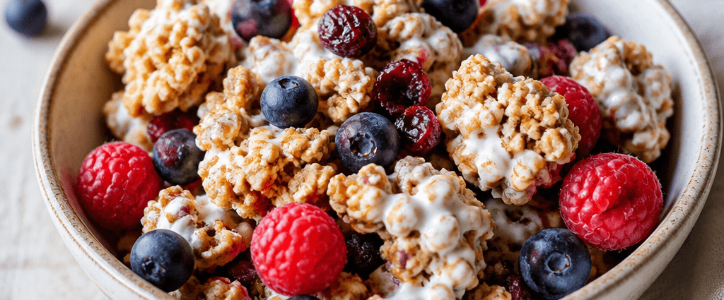 Berry & Yogurt Granola Clusters