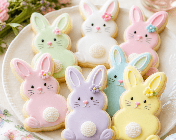 Adorable Easter Bunny Sugar Cookie Recipe