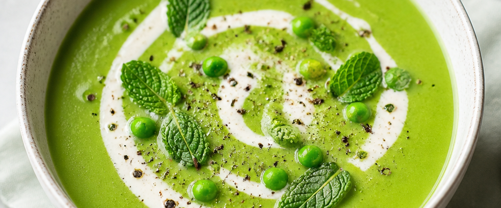 Pea and Mint Soup