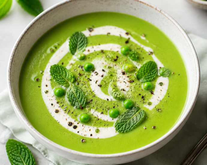 Pea and Mint Soup