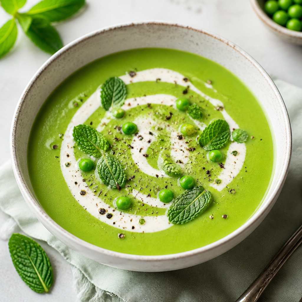 Pea and Mint Soup