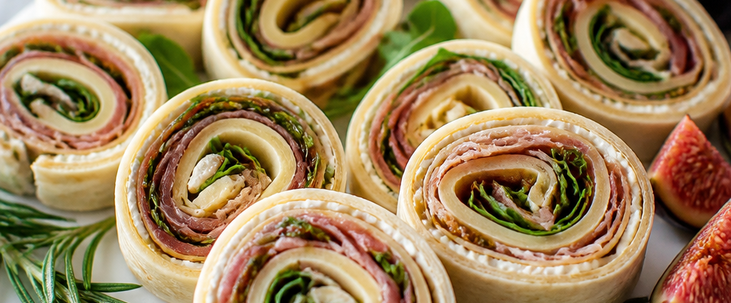 Festive Holiday Charcuterie Pinwheels Recipe