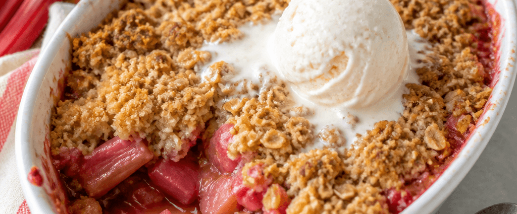 Rhubarb Crisp