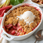 Rhubarb Crisp