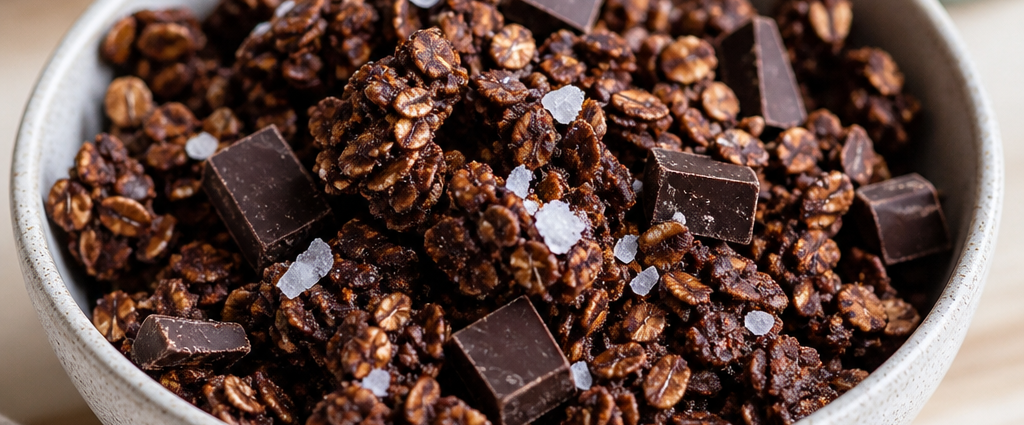 Dark Chocolate & Sea Salt Granola