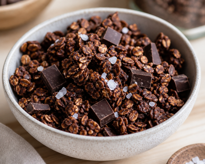 Dark Chocolate & Sea Salt Granola