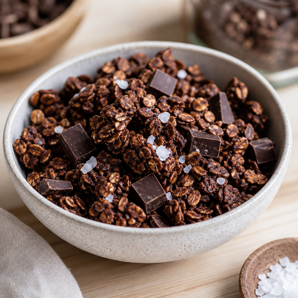 Dark Chocolate & Sea Salt Granola