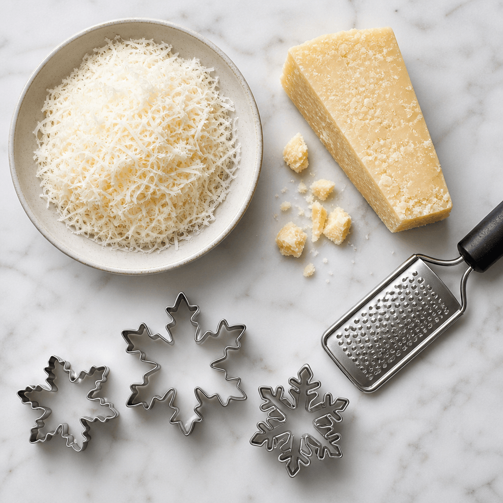 Snowflake Parmesan Crisps ingredients
