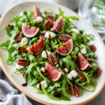 Fresh Fig Arugula and Goat Cheese Salad