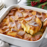 Cozy Eggnog Bread Pudding Breakfast Bake Recipe