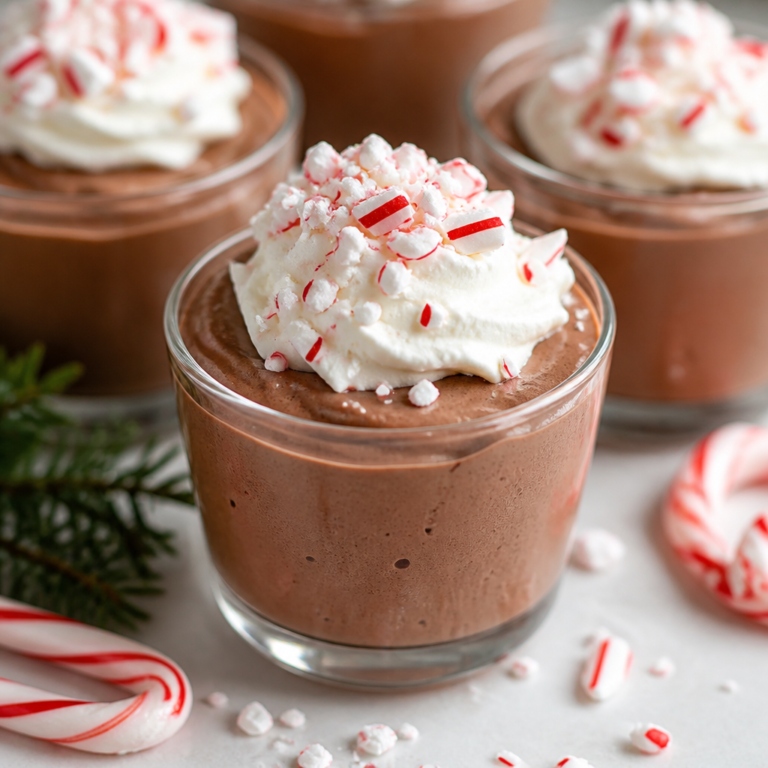 Peppermint Mousse Cups