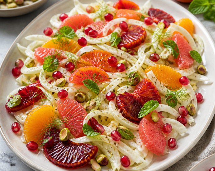Fresh Winter Citrus and Fennel Salad