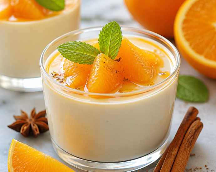 Orange Panna Cotta
