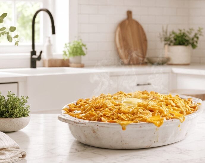 Cheesy Funeral Potatoes (Hash Brown Casserole) - The Ultimate Comfort Food
