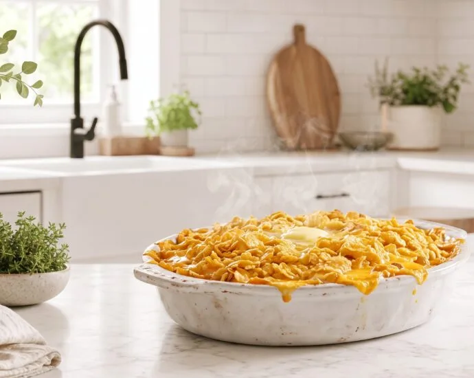 Cheesy Funeral Potatoes (Hash Brown Casserole) - The Ultimate Comfort Food