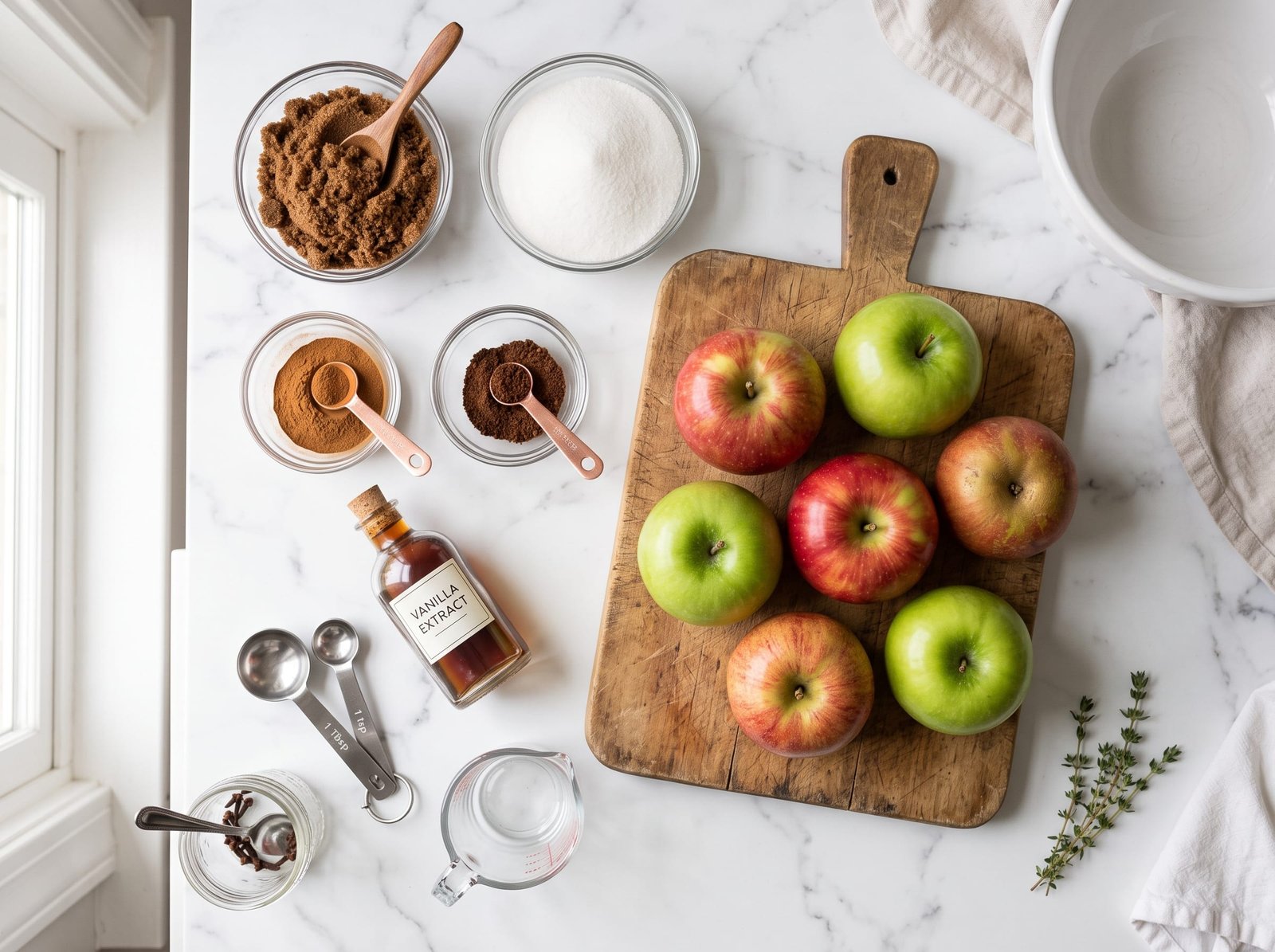 Homemade Crockpot Apple Butter: The Easiest Fall Recipe You'll Make All Season ingredients