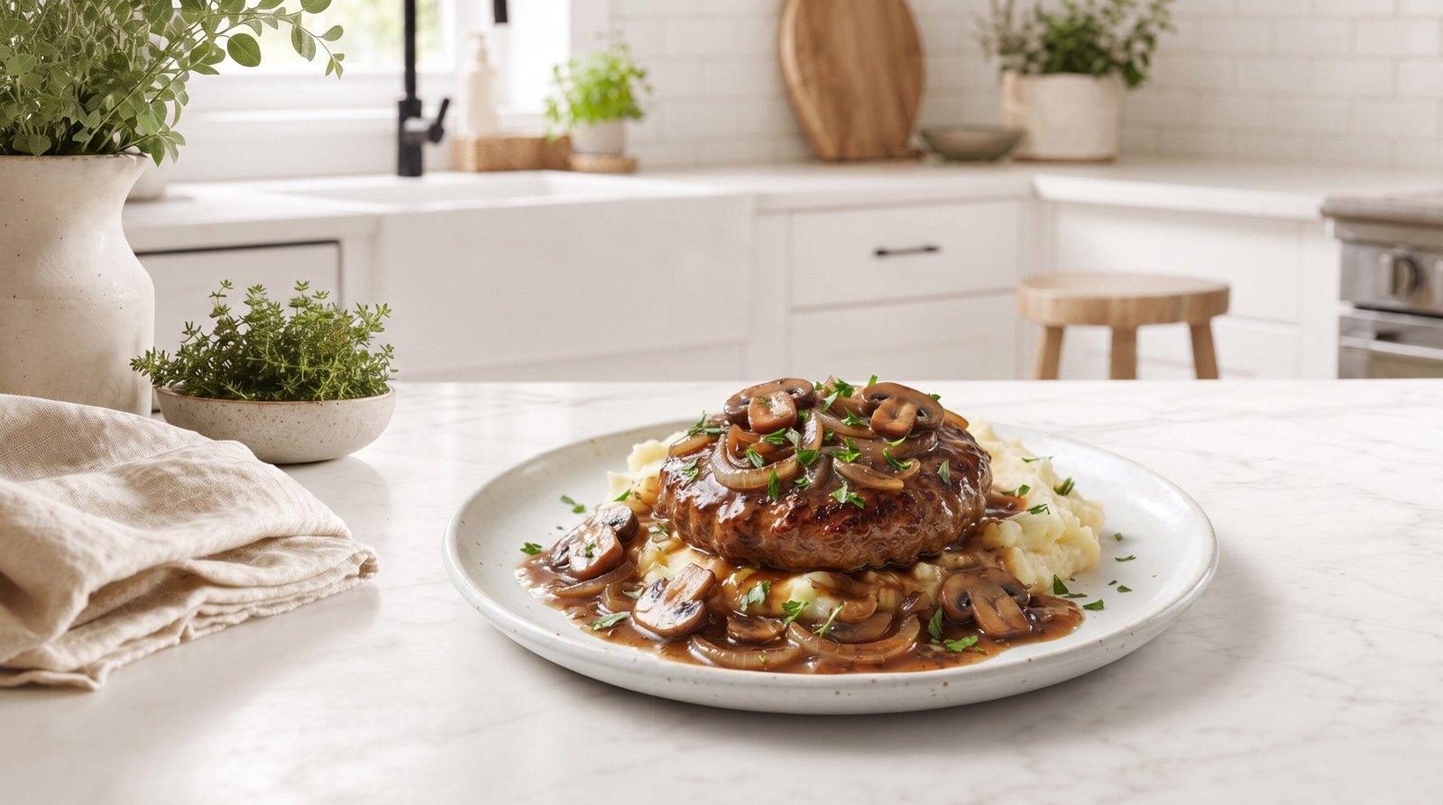 Homemade Salisbury Steak