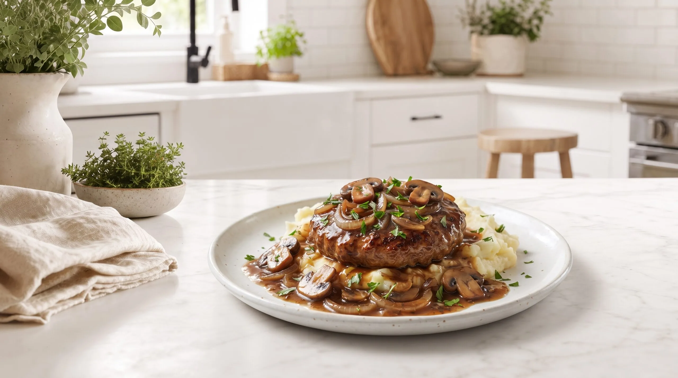 Homemade Salisbury Steak