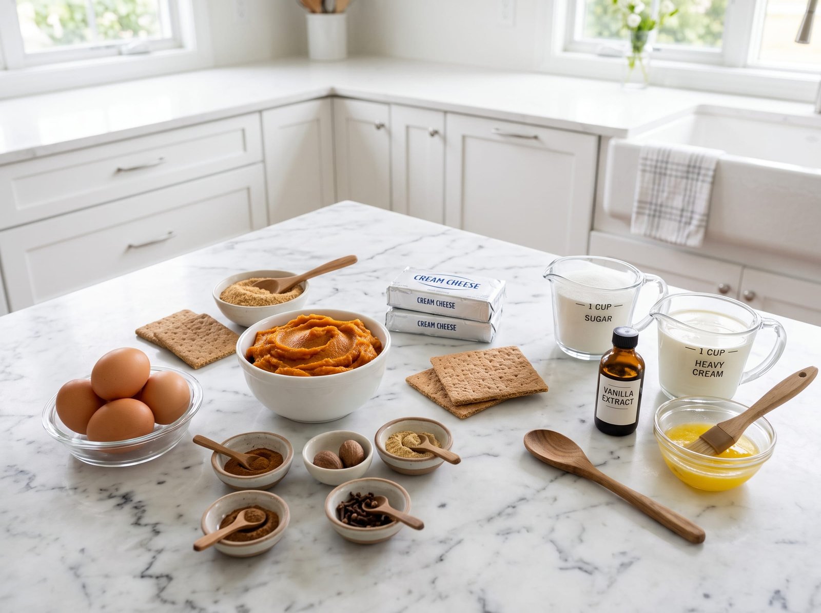 Pumpkin Cheesecake: The Ultimate Fall Dessert ingredients