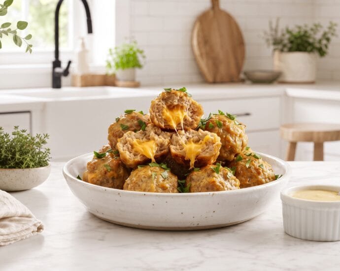 Sausage Balls (3-Ingredient Party Classic)