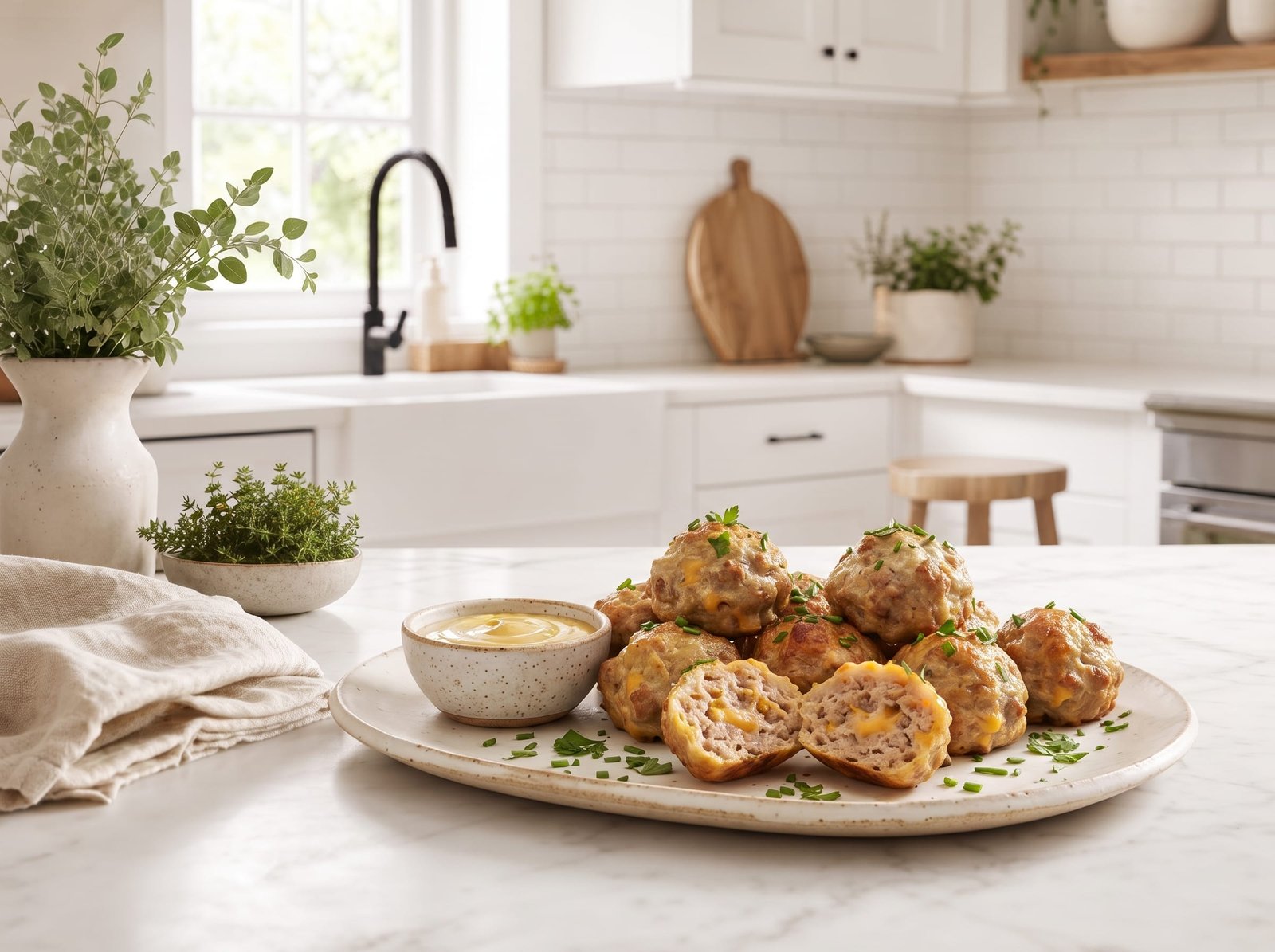 Sausage Balls (3-Ingredient Party Classic)