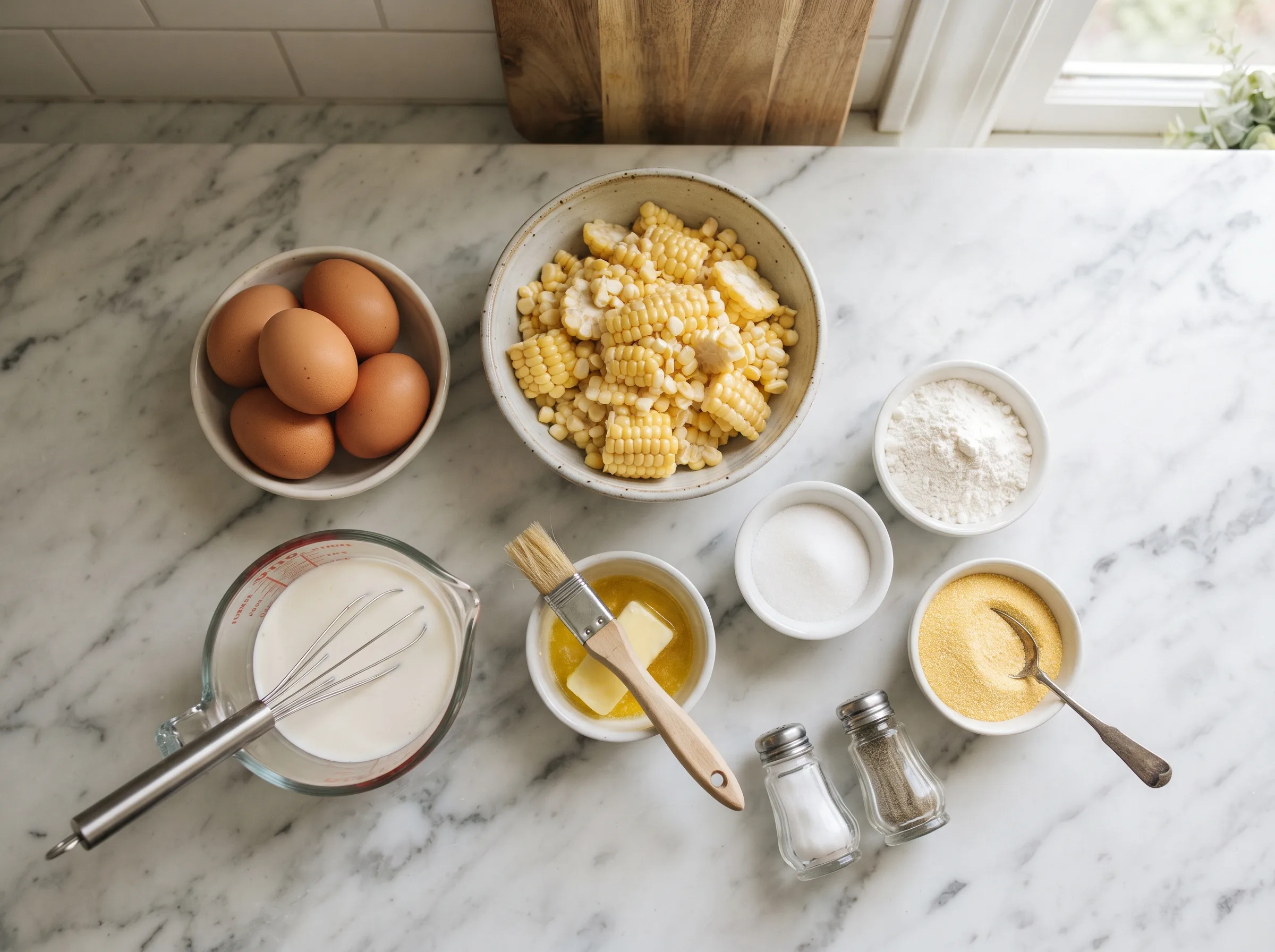 Southern Corn Pudding: A Classic Comfort Side Dish ingredients