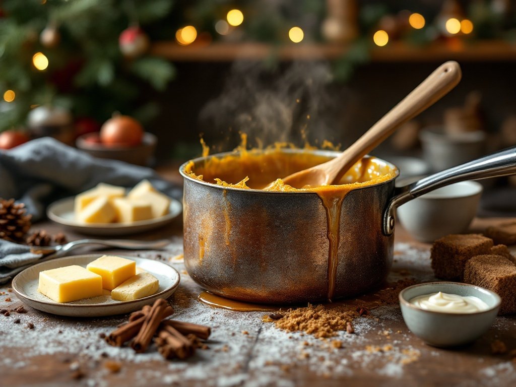 Gingerbread Spiced Caramels