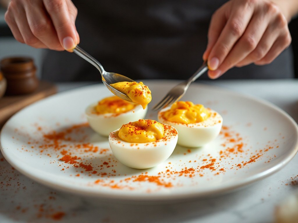 Deviled Eggs with Smoked Paprika